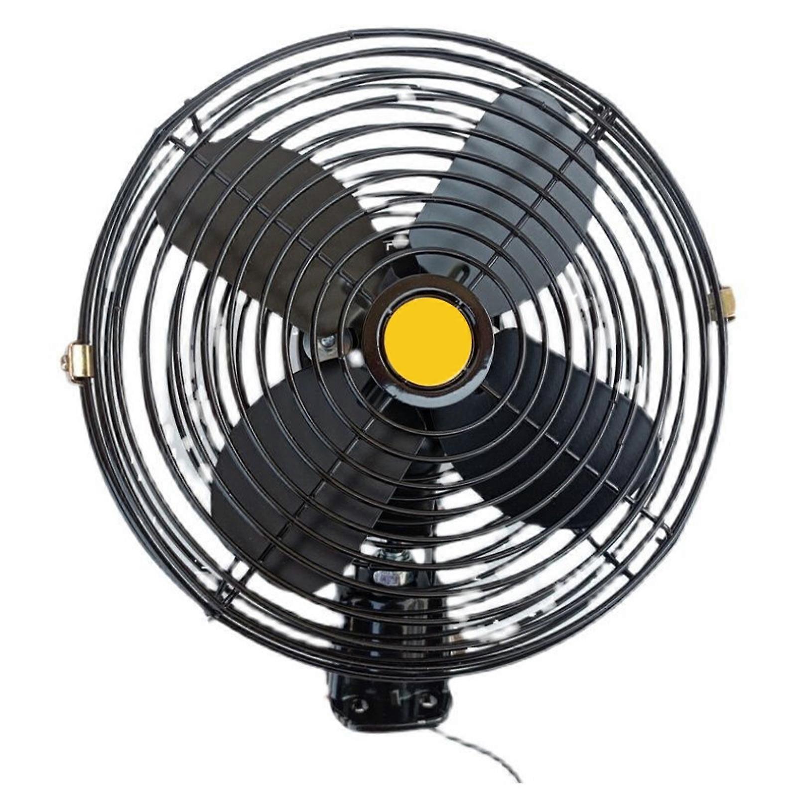Low Power Consumption Vehicle Fan with 2 Speed Energy Efficient Metal Blade Cooling Fan for Car Trucks and Sedans