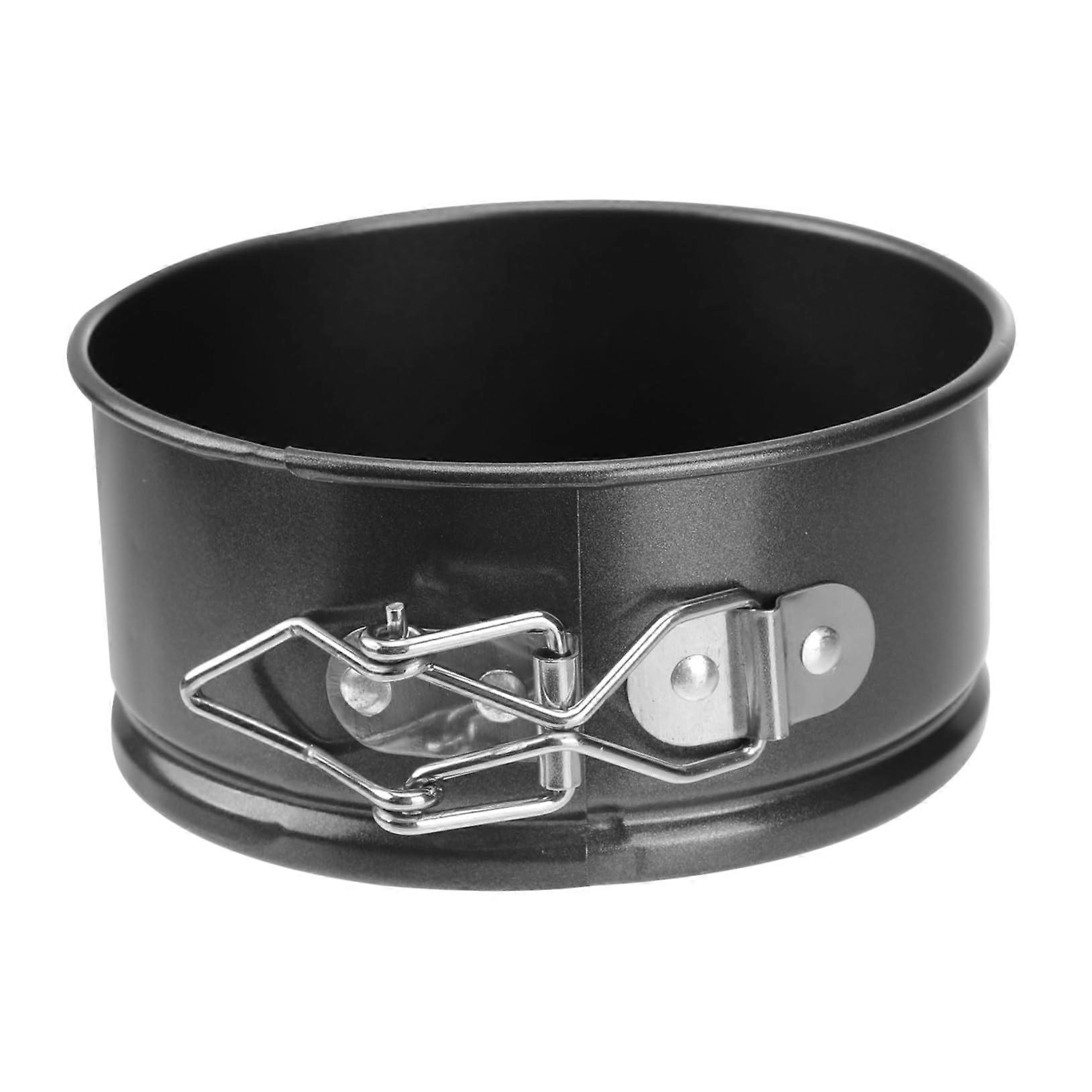 Nonstick Cake Pan with Removable Base, Easy-to-Clean, 9 Inch Durable for Baking Cakes and Pastries, Stackable Storage