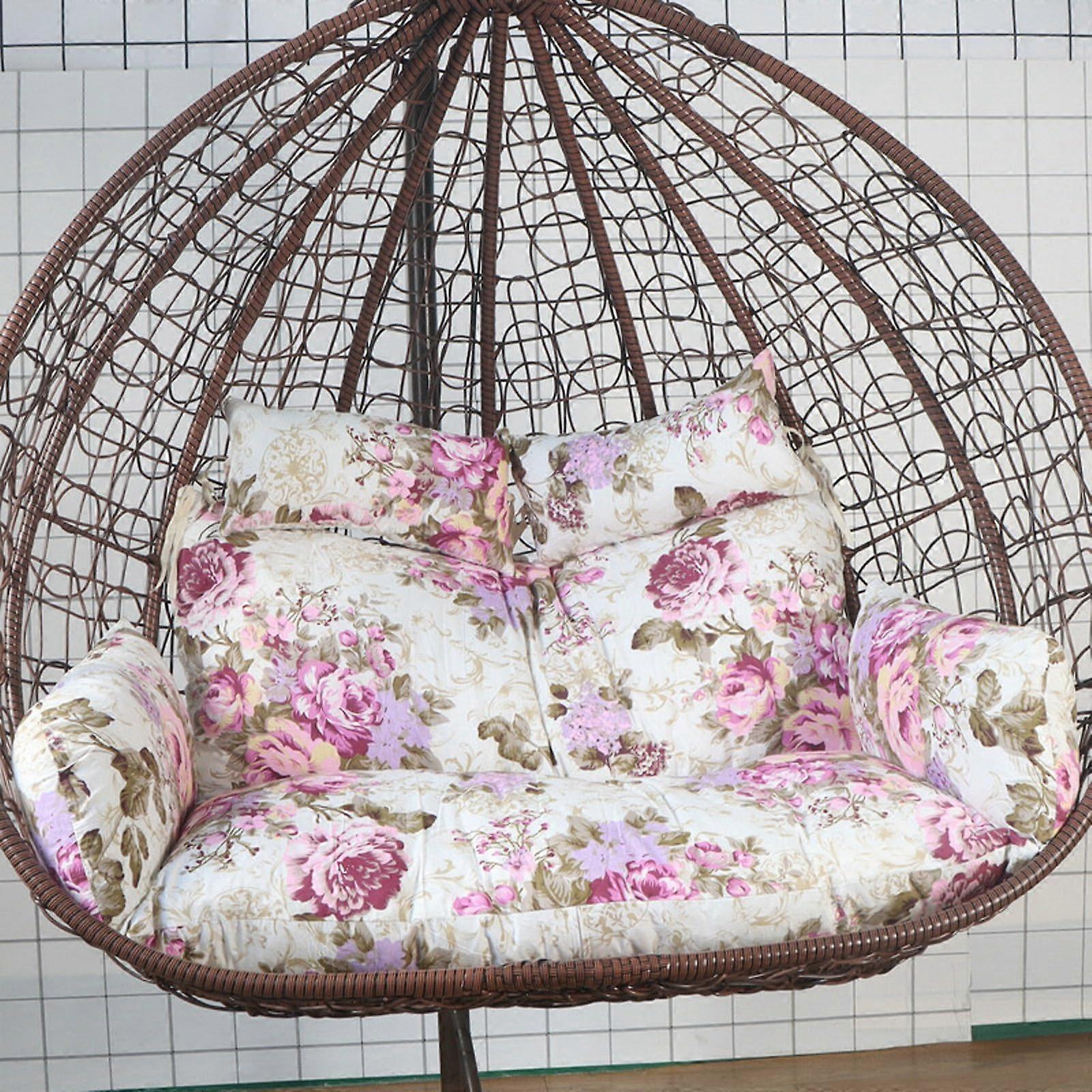 Hanging Chair Cushion for 2 Person Seater Hammock Swing (Large) L Size