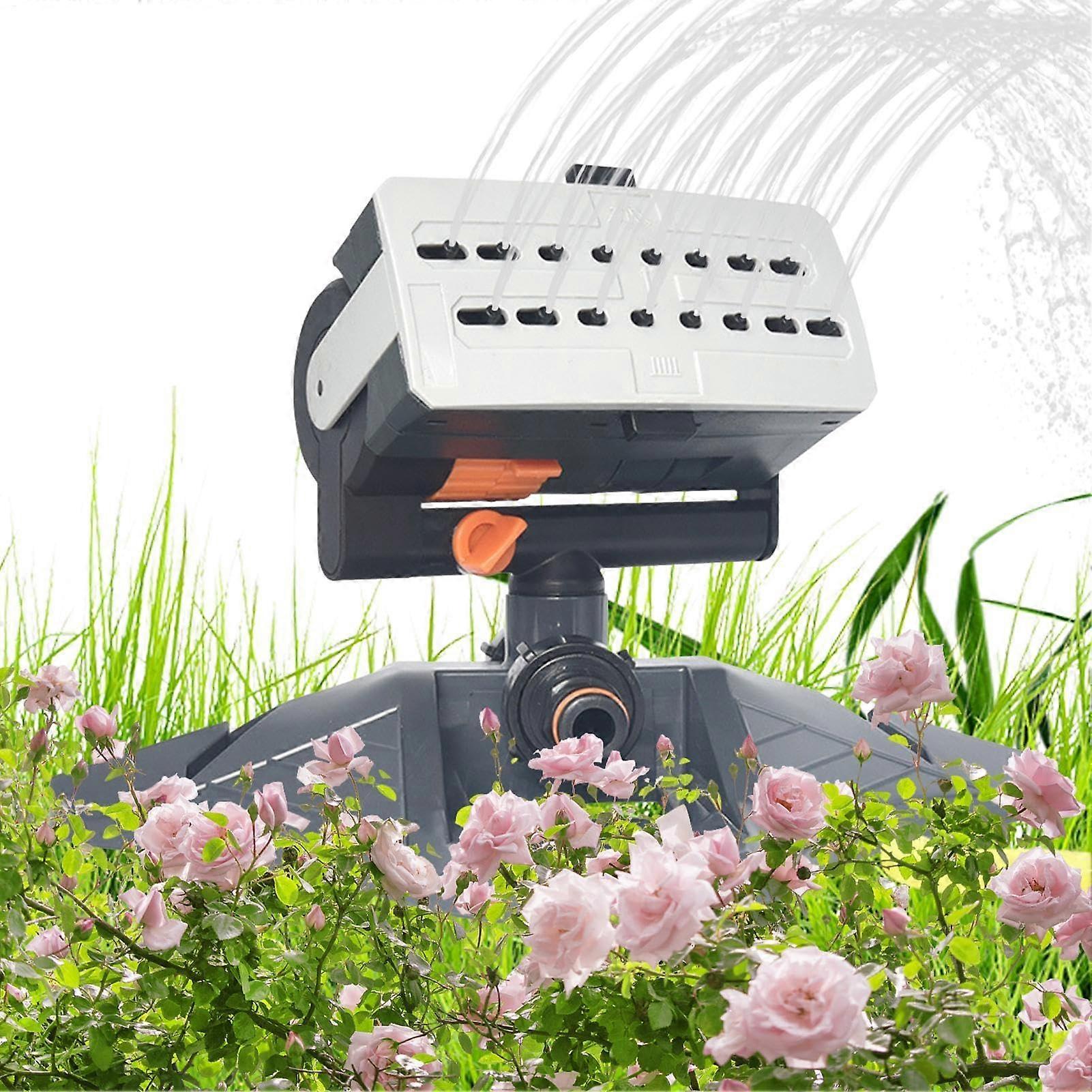 Automatic garden water sprinkler with 4 spray modes for courtyards