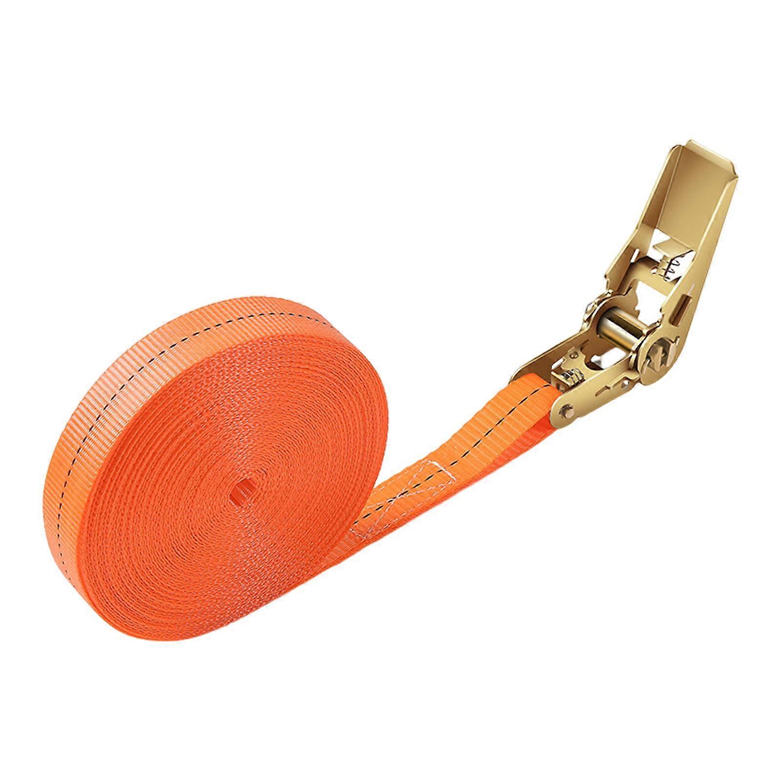 Tie Down Straps Ratchet Ratcheting Securing Straps without Hooks Durable