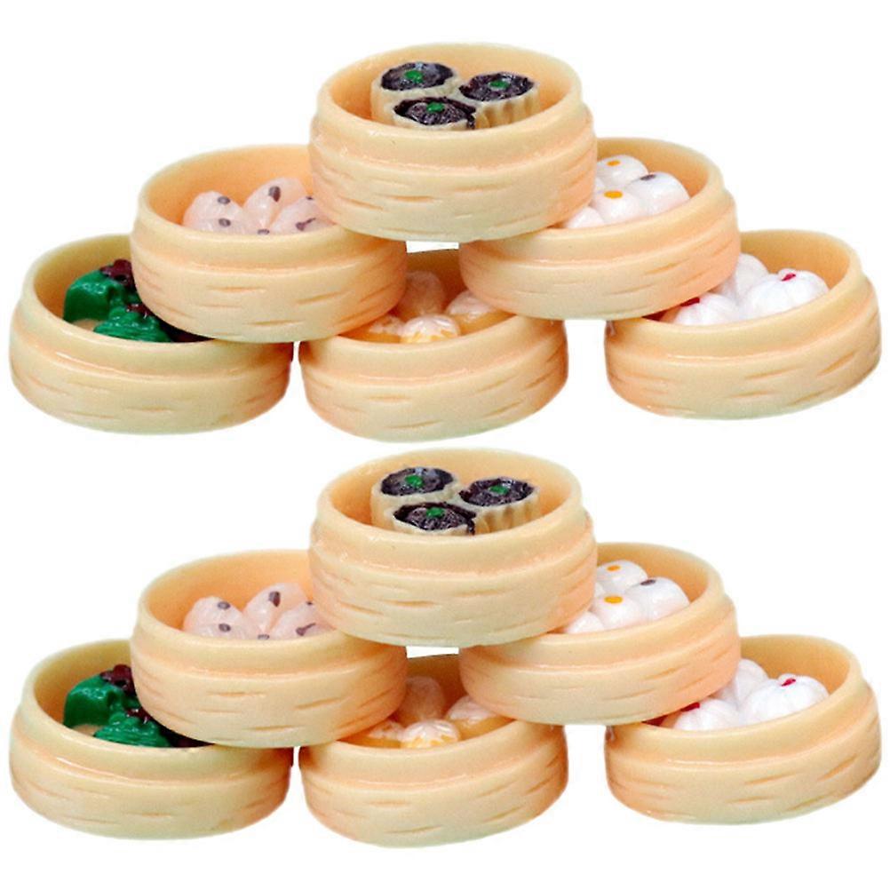 Mini Scene Enhancer, Chinese Breakfast Toy Set, Creates Realistic Play Environments