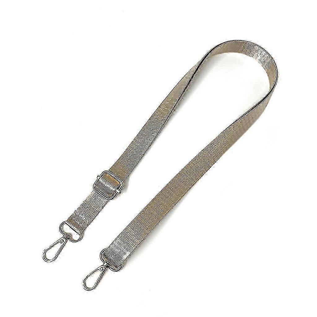 Tracolla di ricambio per borsa fai-da-te - Tracolla per borsa a tracolla in fettuccia a 6 punti kaki