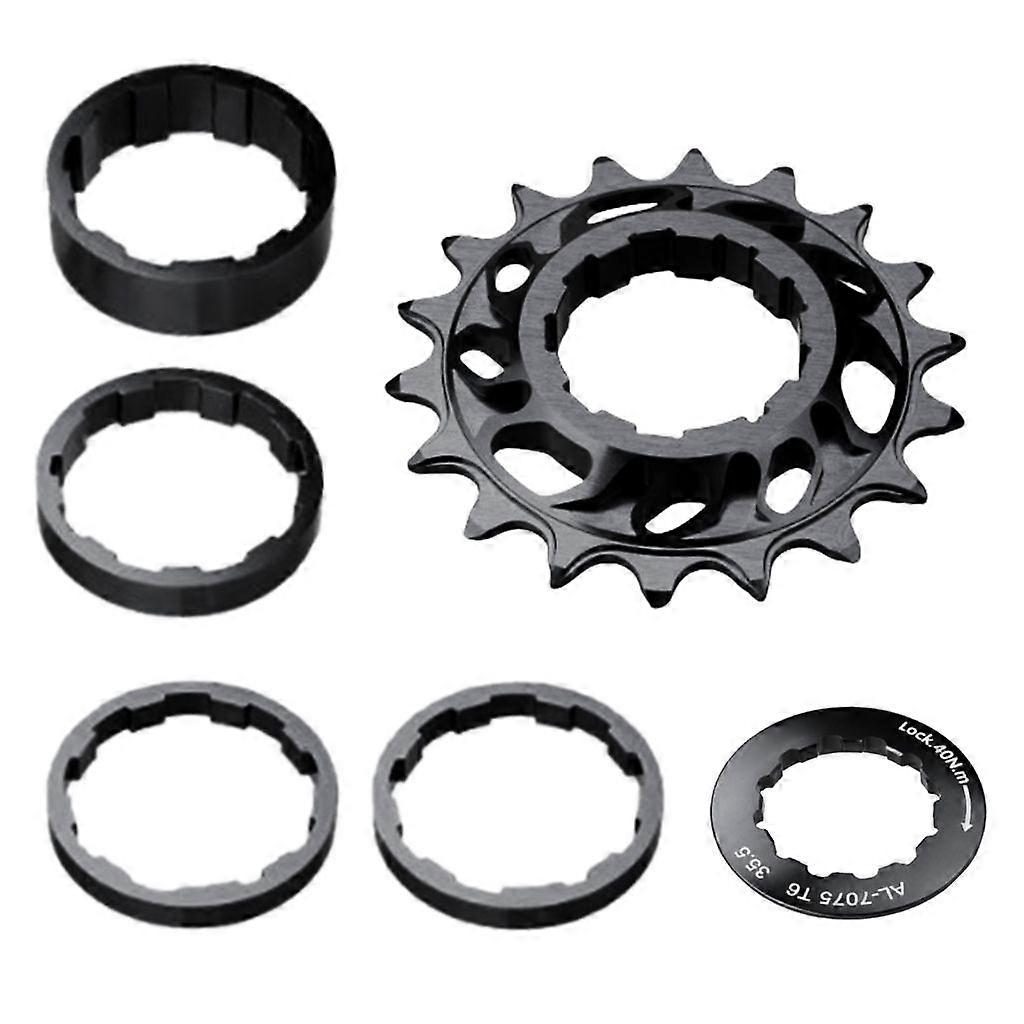 Høj styrke 18T Single Speed svinghjul Cykler Kassetter Tandhjul Cykel Frihjul
