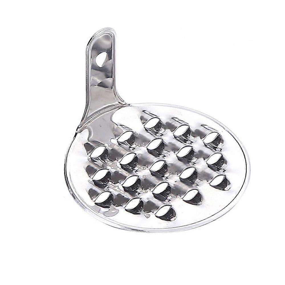 Stainless Steel Gel Scraper Tools, Multi-Purpose Noodle Scraper, Peeler, Grater, and Slicer Kitchen Gadget (Small)