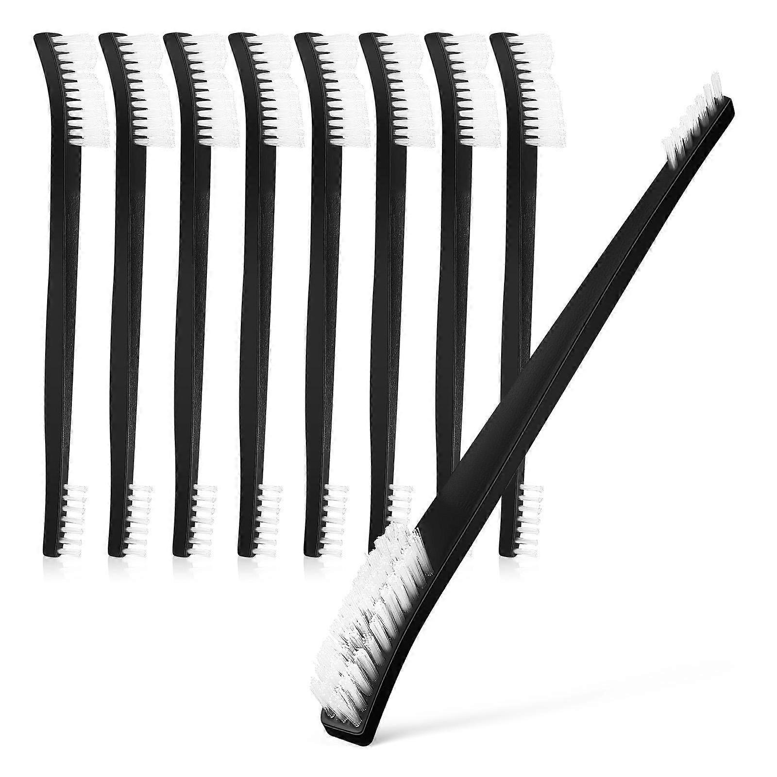 9 Pcs Compact Plastic Bristle Cleaning Brushes for Household Gaps, Corners, and Car Seats – Multifunctional Scrubbers