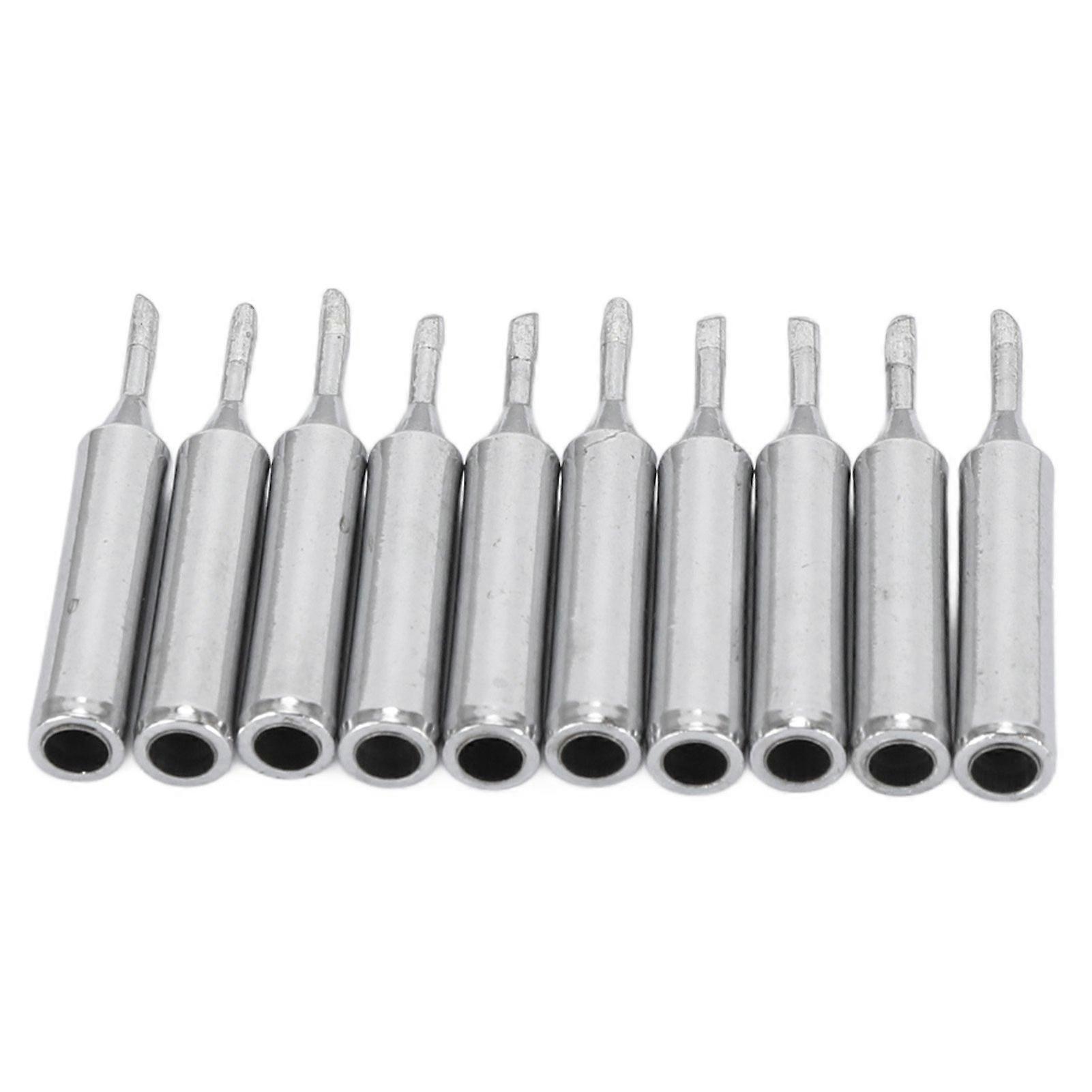 10PCS Set Solder Iron Welding Tips Accurate Multifunctional Thermal Solder Iron Replacement Tips