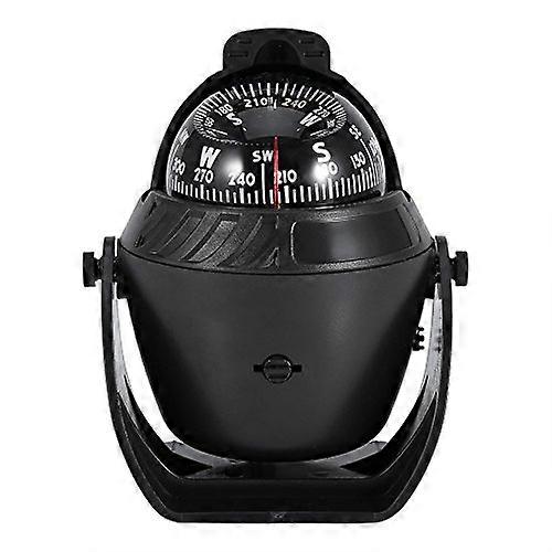 Bullet Compass, Boat, High Precision LED Bullet Compass, Navigation Boat Compass, Ship Compass for Marine Boots, Car Compass, Boat
