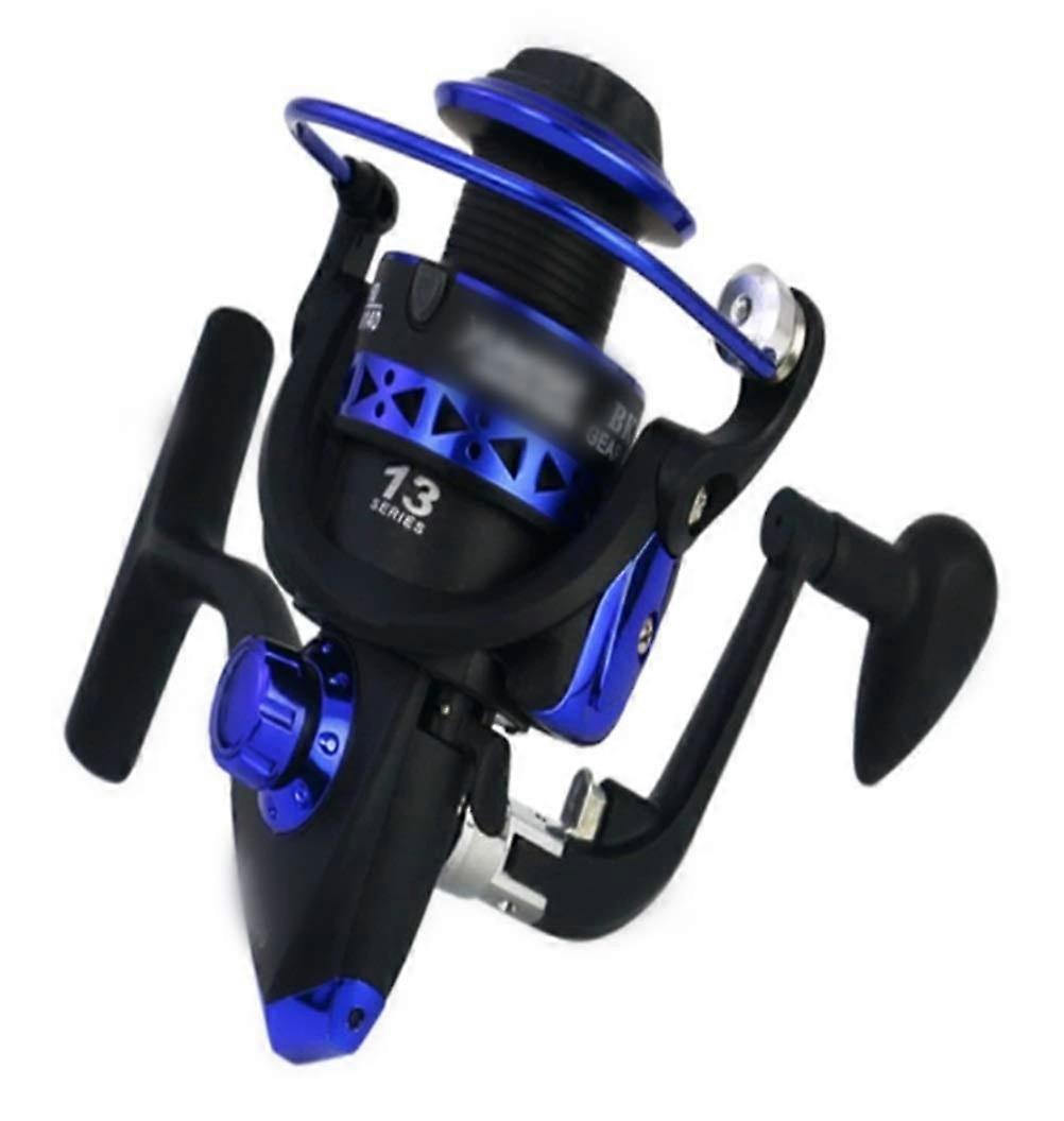 10007000 Folding Fishing Reel with Rocker Function Spinning Wheel (Size: 5000 Series)