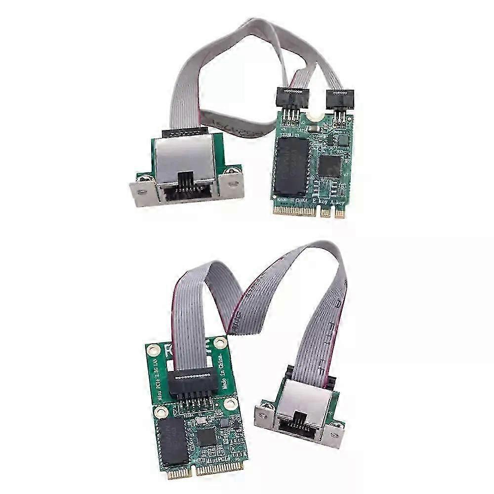 M2 RJ45 Network Adapter RTL8125BG Chip M2 Gigabit Ethernet Network Card 25G/1000/100Mbps Ethernet Adapter Mini PCIE