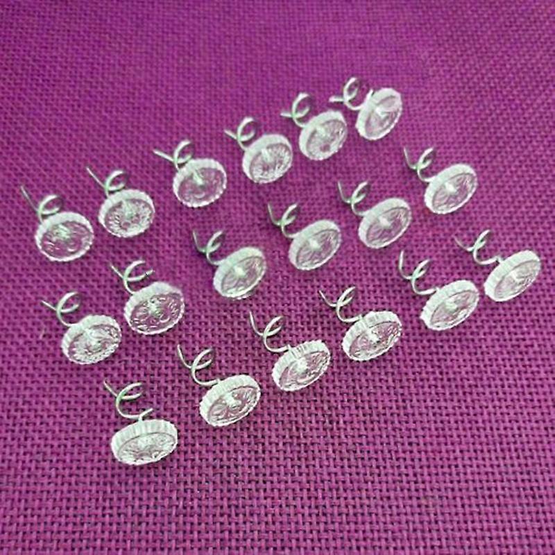 Round Nail Repair Program Pins Car Upholstery Truck 15*10mm 60pcs Auto Kit