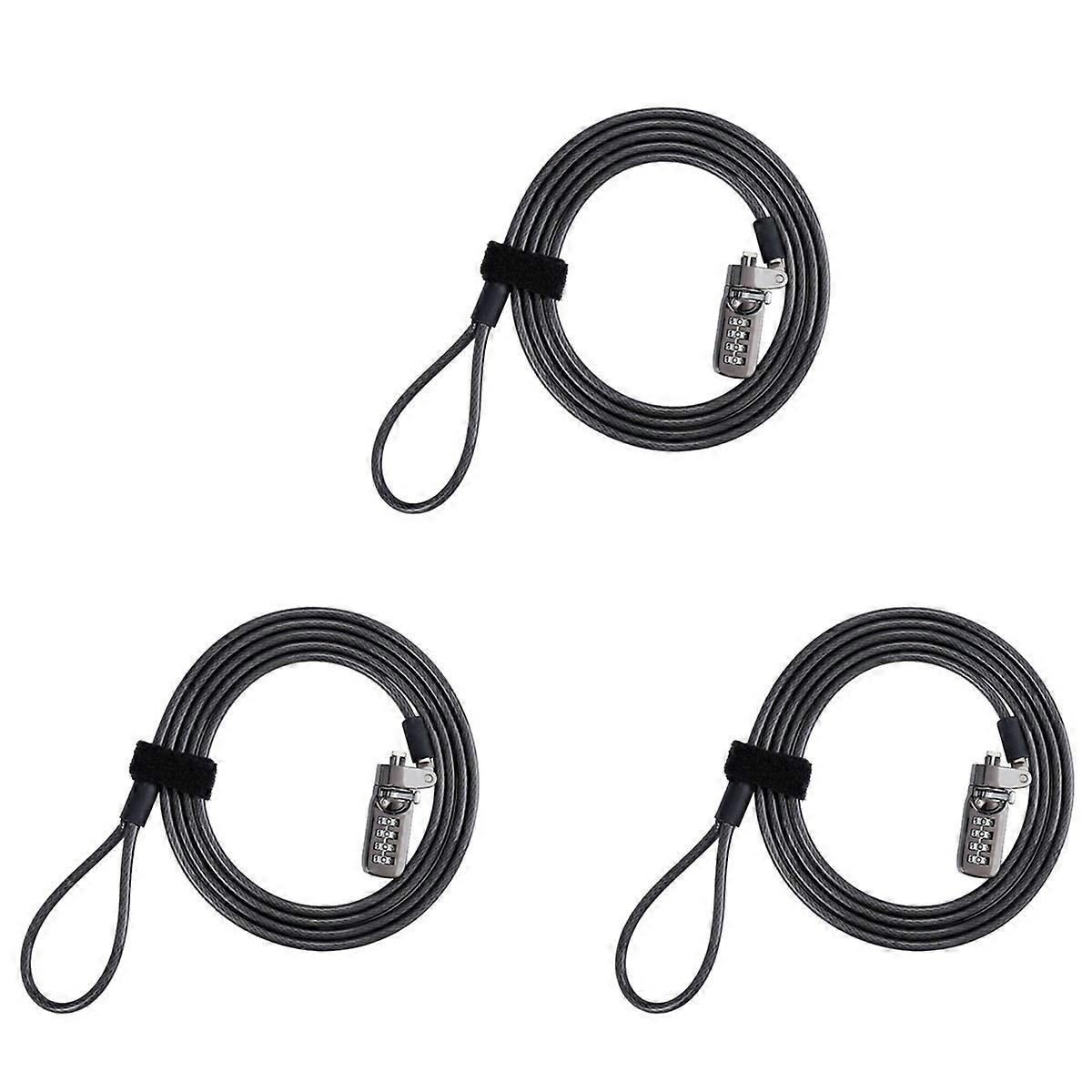 Security Anti-Theft Combination Laptop Notebook 4 Digit Password Lock