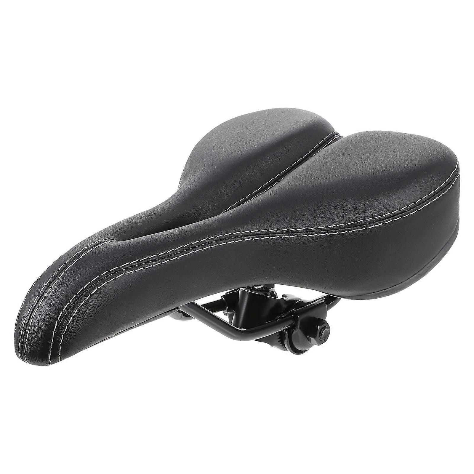 Here's a refined and professional product description based on the title you provided:
 
**Soft Bike Saddle Cushion – Breathable Design for
