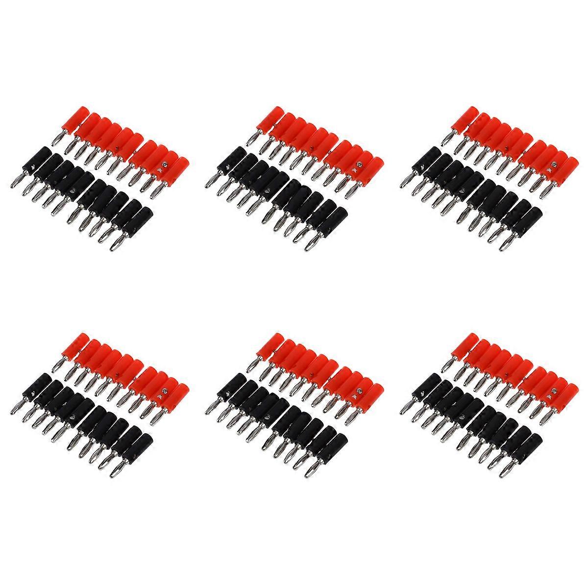 20Pcs Silver Plated Connector Audio Banana Speaker Plug