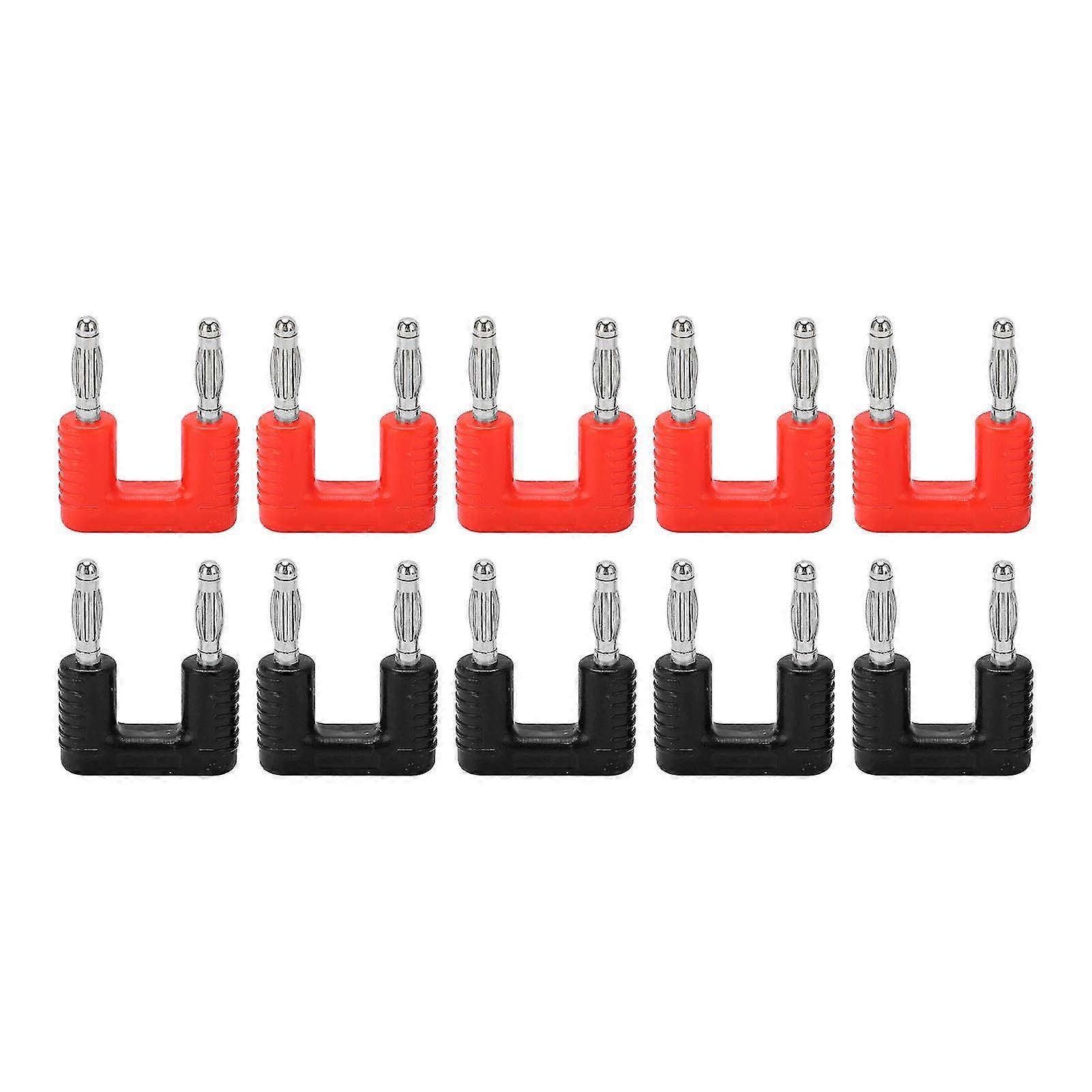 Dual Banana Plug 2 Way Speaker Connector for Wires