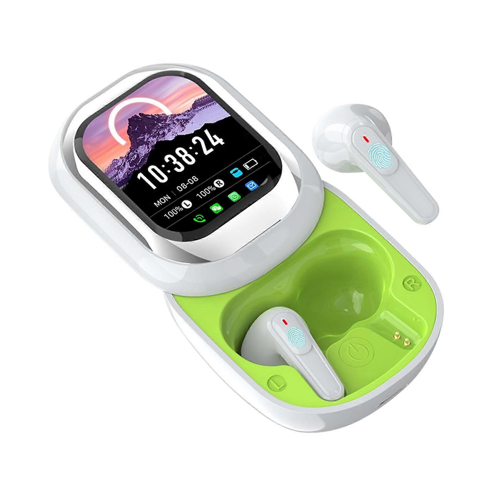 AI Translator Headphones with LCD Touchscreen, Real-Time Translation for 144 Languages, Compatible with iOS and Android