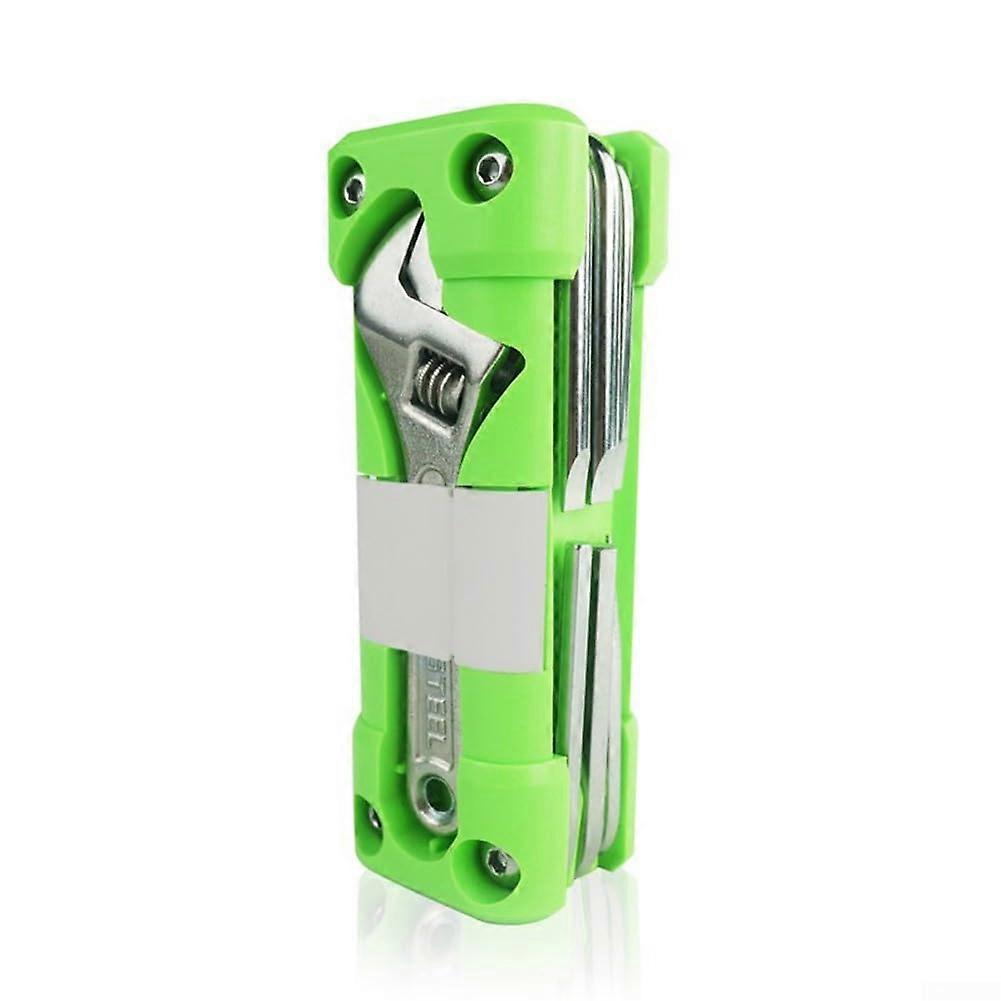 Essential Multipurpose Motorcycle Repair Tool Kit with Green Wrenches and Durable Socket Sets for Mechanic Use