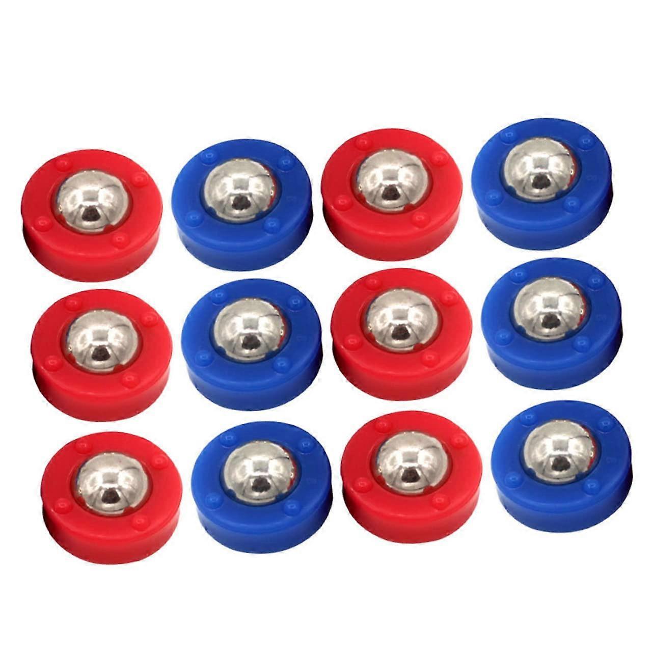 Pack of 12 Shrimp Board Table Game Shuffleboard Accessories Rolling Beads