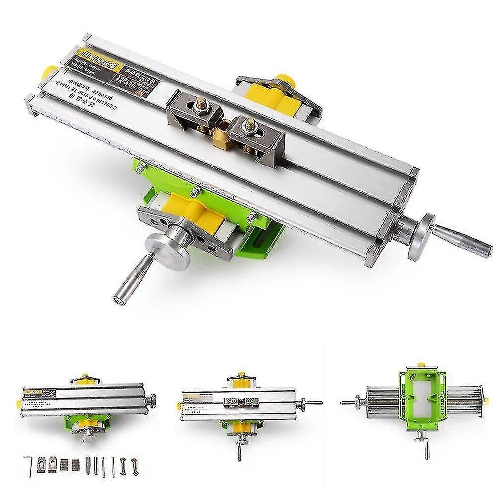 Mini Precision Milling Machine Worktable Multifunctional Drill Vise Fixture
