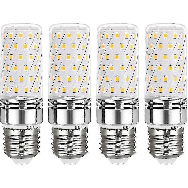 E27 12W 6000K cold E27 Bulbs equivalent to 120 W incandescent, a lot of 4