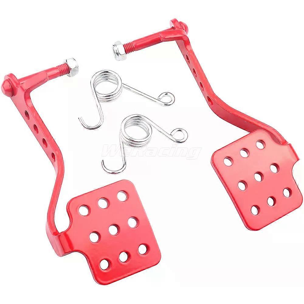 ペダルキットブレーキスロットルペダル、196cc 212cc 65hpロードロケットあずさファンカートカーターラジオフライヤーゴーカートレーシングドリフトトライクVI