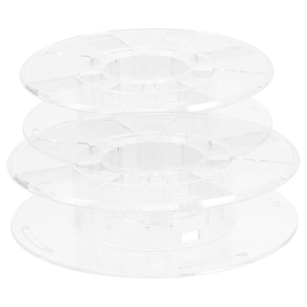 Plastic Reel 3D Printer Spool Stable Design Material Studio Use 2Pcs