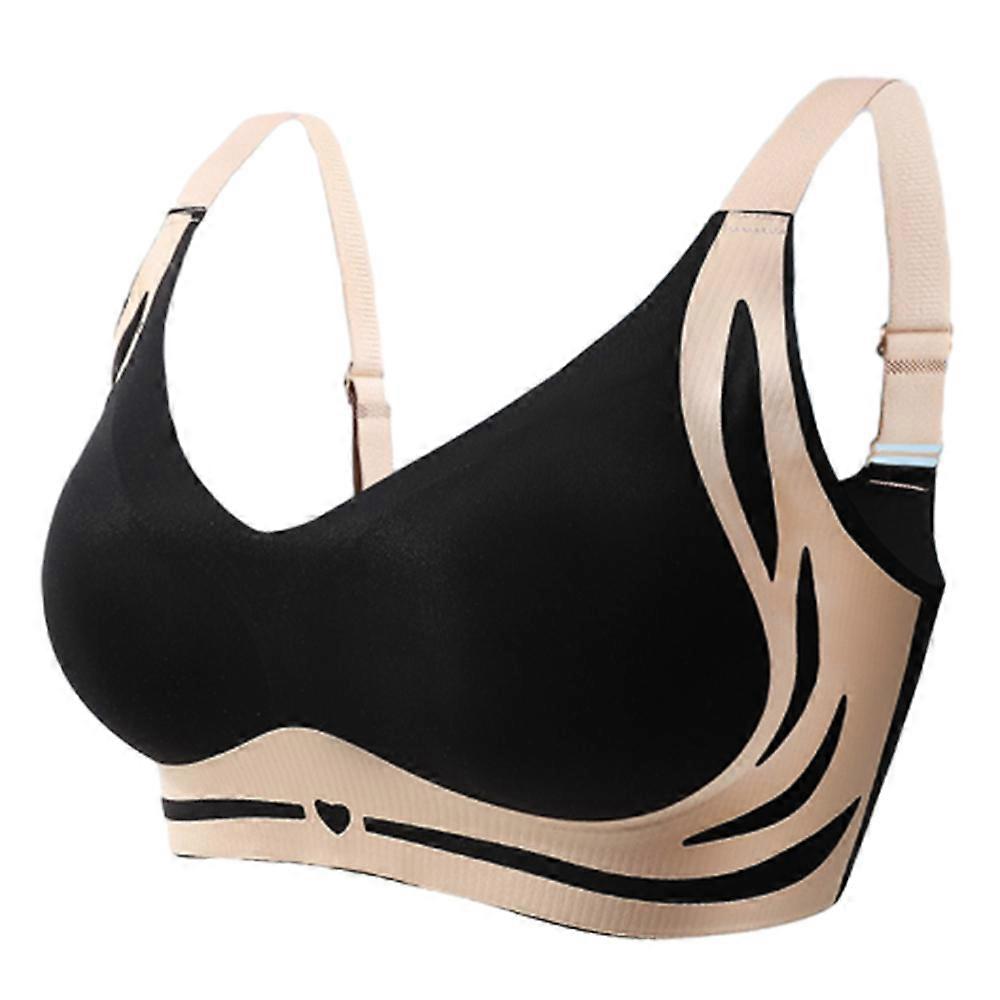 Super Gather Bra Wireless Push-Up Bra Lifting Anti-Sagging Push Up Bra