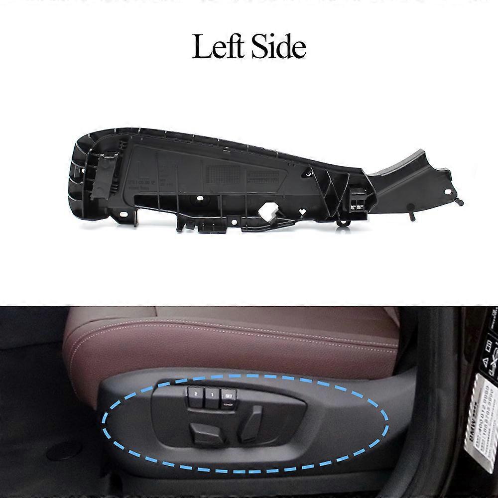Car Front Seat Bracket Plastic Track Rail Cover For BMW 5 7 6GT X5 X6 F10 F11 F15 F16 F02 G12 G30 G32 G11 F85 F90 52107317459