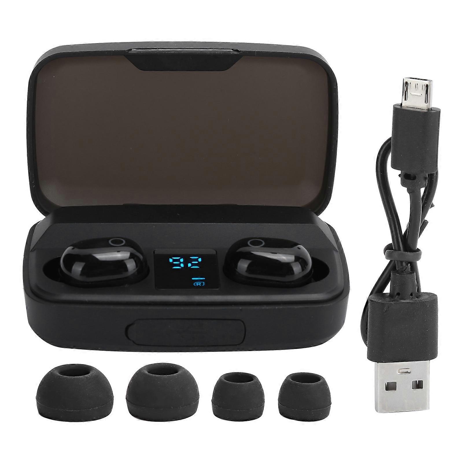 Bluetooth inEar Earphone TWS Wireless Headsets Touch Control Digital Display Earbuds