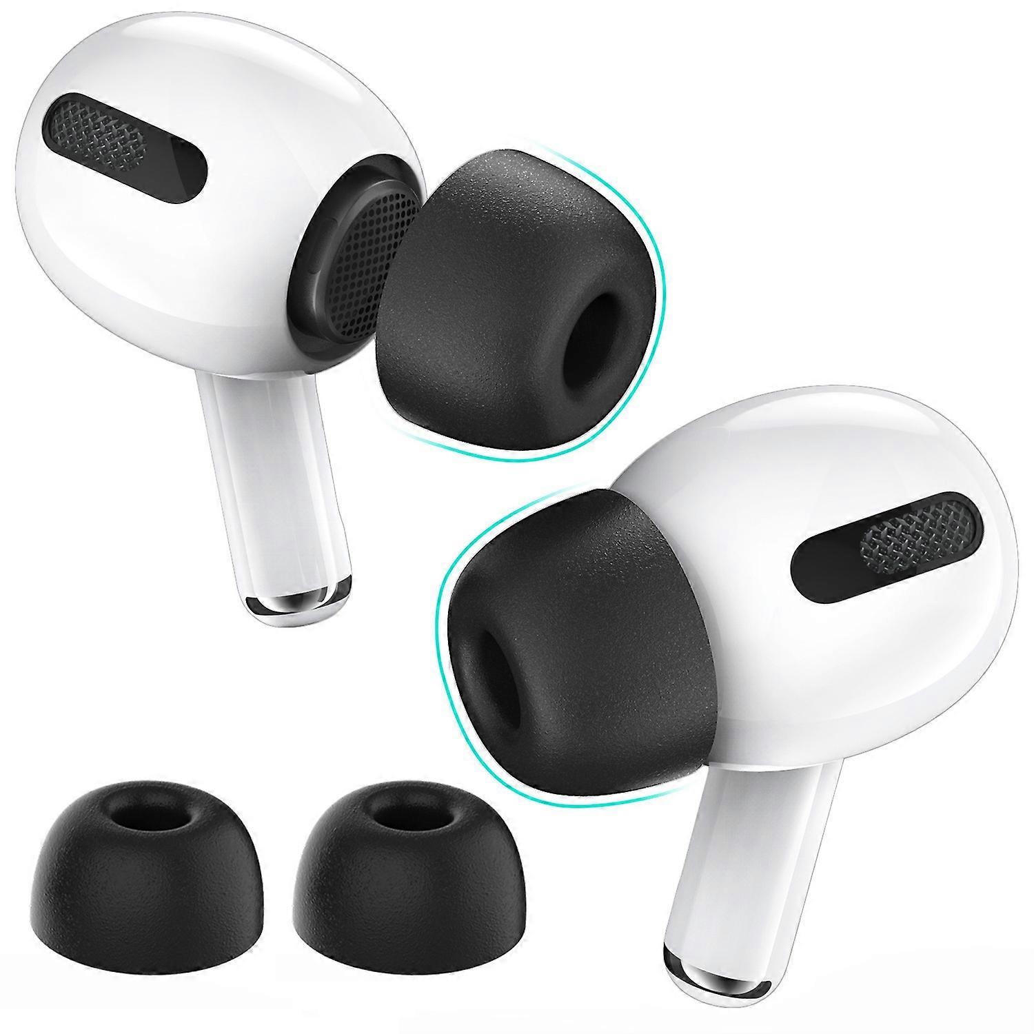 AHASTYLE WG28 1 Pair Earphone Caps for Apple AirPods Pro Pro 2 Memory Foam Replacement Earbuds Tips,