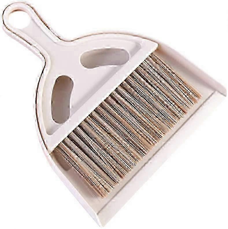 Mini Dustpan and Brush Set - Compact Sweeping Broom & Whisk Dustpan for Easy Clean Up in Home or Office