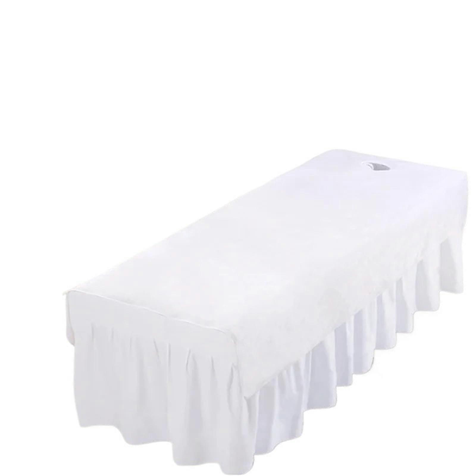 Washable Massage Table Cover Velvet Bedding for Beauty Salons, SPA Massage Bed, Soft Salon Sheets, 120x200cm No Hole Color 2