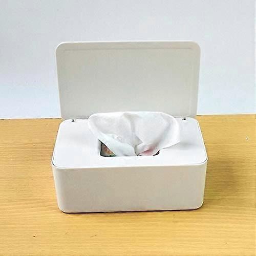 Fabric Box Wet Wipes Dispenser Holder for Dry and Wet Tissue Paper, Portable Napkin Storage Case, Soft Material, Stylish Design