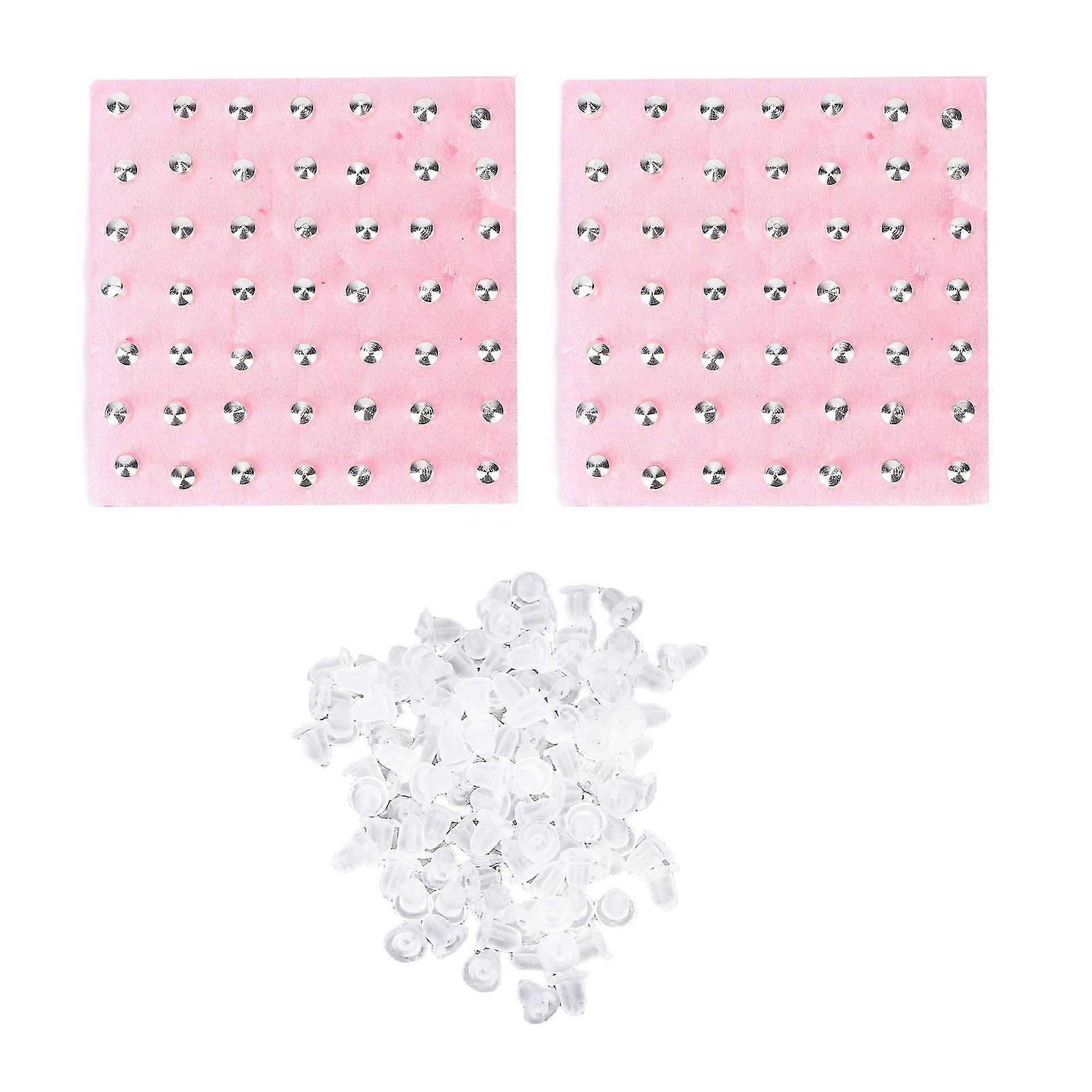 2024 Professsional Portable Ear Stud Home Salon Replacement Earplug Ear Piercing Tool Set