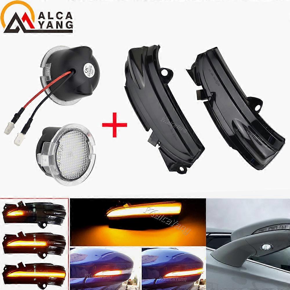 Suitable Puddle Lamp For FORD MONDEO MK5 2014-2019 MKV 5 LED Turn Signal Light Side Lamp 2015 2016 2017 2018 MK V CD CE CF Set arrow