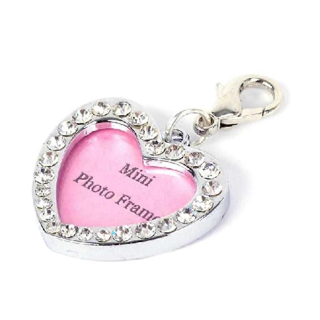 Dog Collar for Small Pets, Heart Design with Bone Pattern, Adjustable Size, Lightweight Material