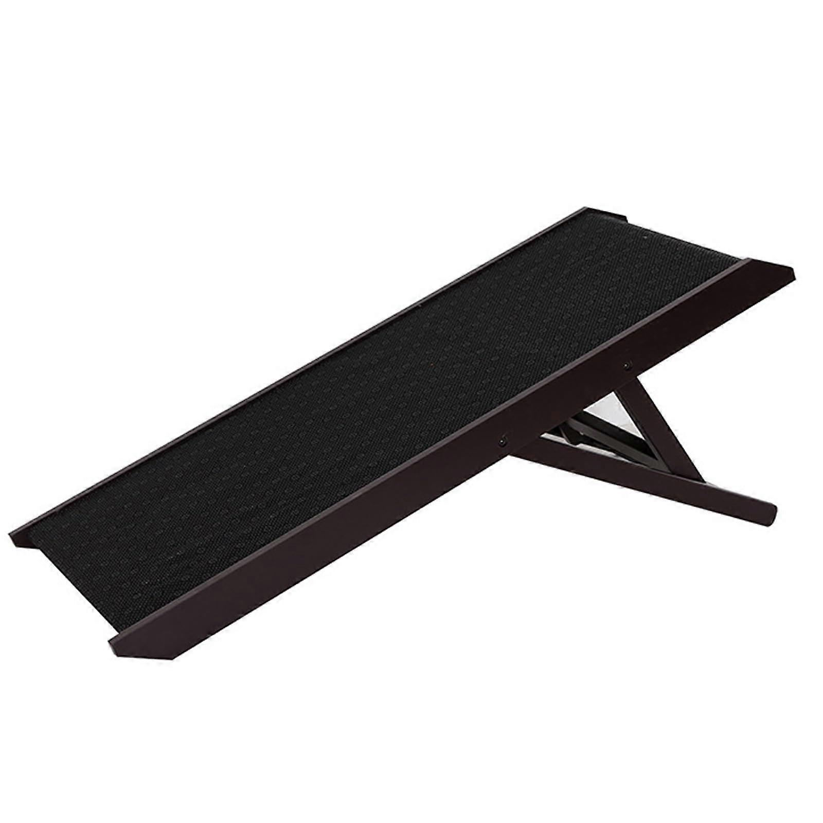 Dog Ramp for Bed and Car, Foldable Portable Pet Stairs for Small and Medium Dogs, Lightweight Non-Slip Design