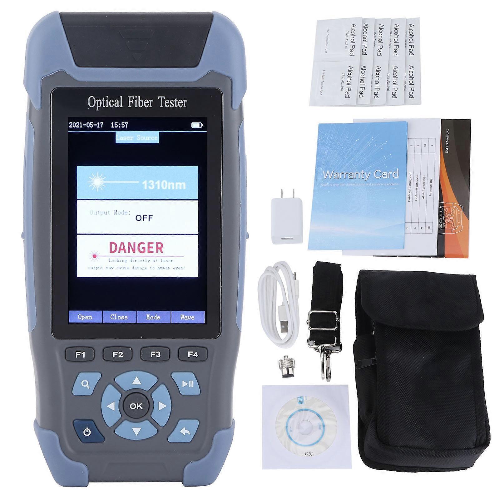 AUA900D OTDR Optical Fiber Tester Troubleshooting Breakpoint Test Optical TimeDomain Reflectometer