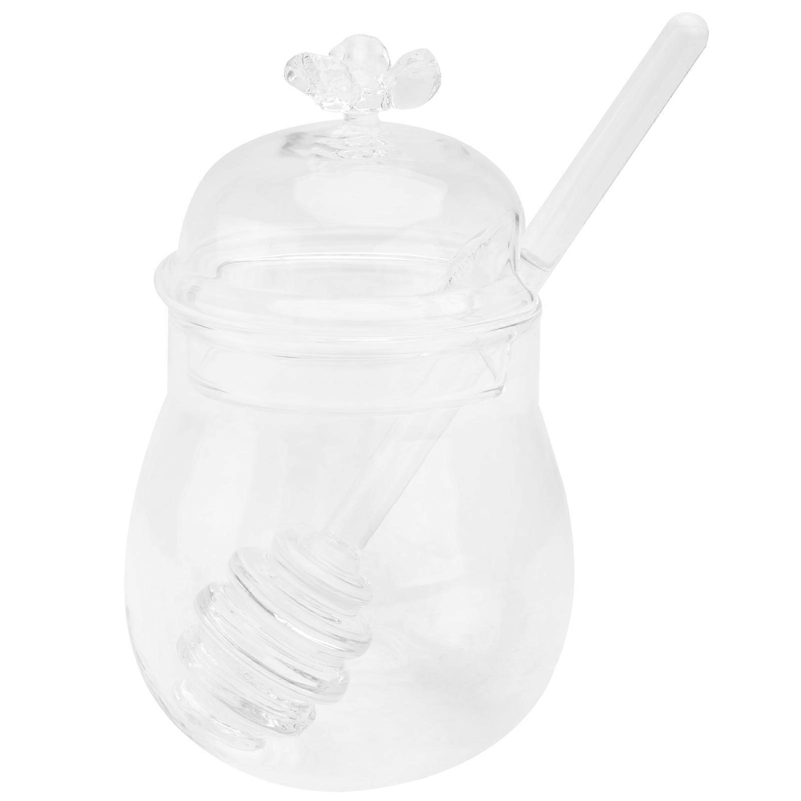 Cereal Storage Container Glass Kitchen Containers For Household Users 250ML Dustproof Waterproof 1Pack