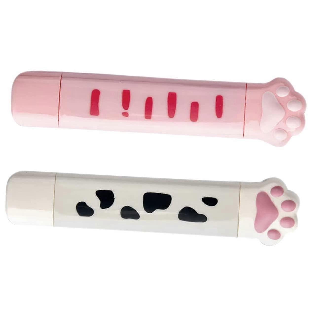 Adorable Tape 2 Pack Adhesive Tape for Boys and Girls, School White-Out Correction Roll, Multi-Color Design