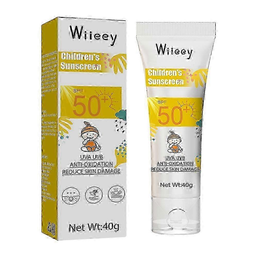 Kids Sunscreen with SPF 50 Non-Greasy & Moisturizing Mineral Sunscreen For Face Protection and Body Against UVA & UVB