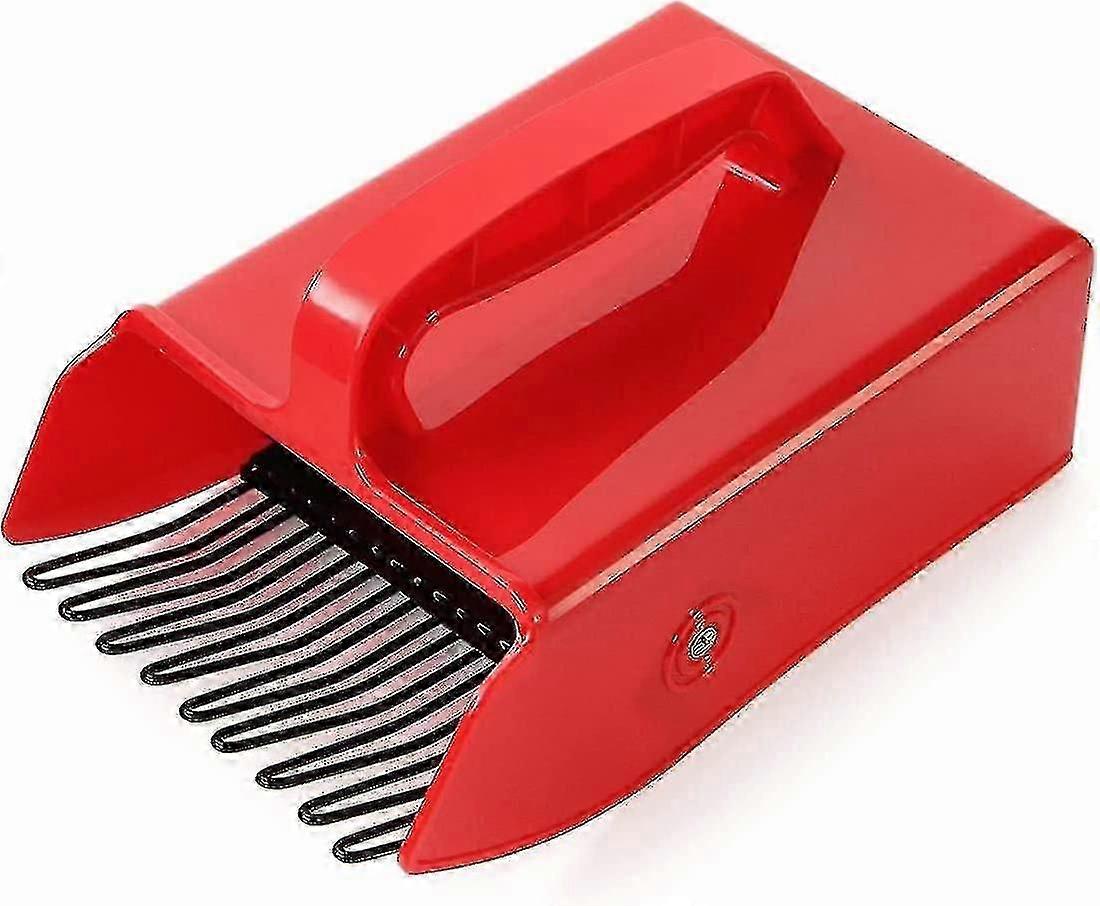 Blueberry Comb - Berry Scoop - Plastic Berry Picker Tools Fit For Picking Raspberries, Blackberries, Blueberries And Blackcurrants (red)