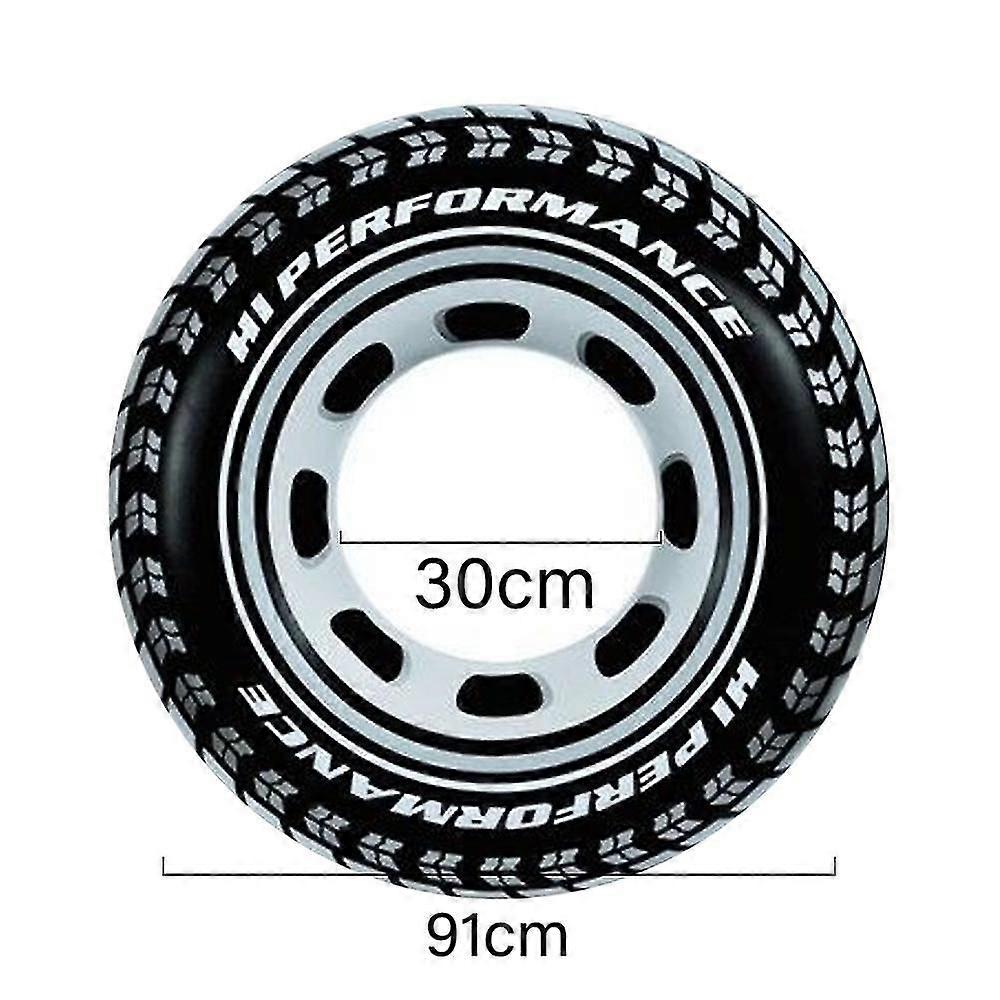 中型のインフレータブルスイムチューブ - プールやビーチでの子供と大人に最適