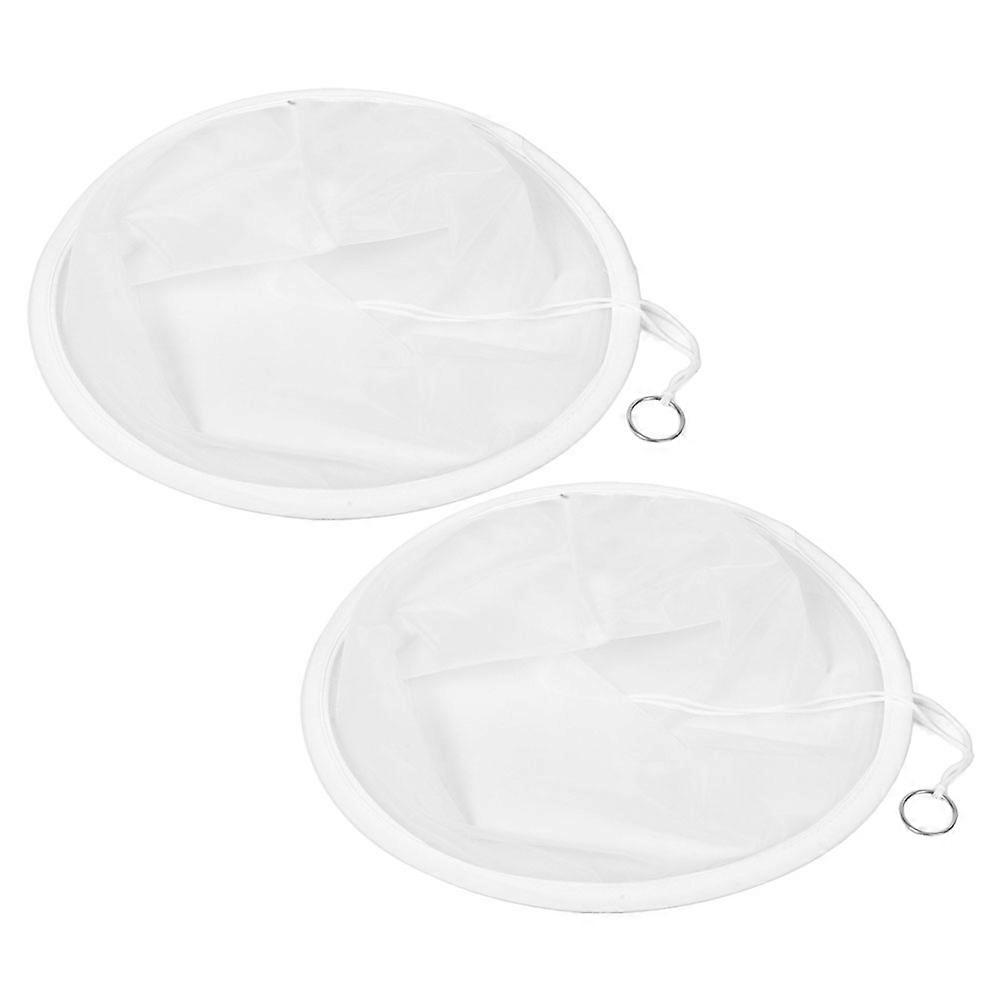 Bee Honey Honey Strainer Filter for Filtration 2Pcs Beige Nylon Mesh Bags