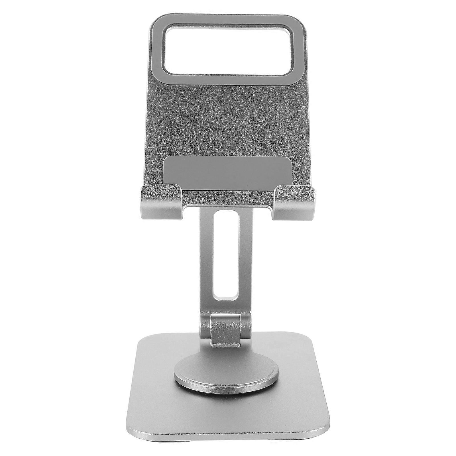 Rotating Phone And Tablet Stand Adjustable Foldable Design For Video Watching Dark Grey 1Pack