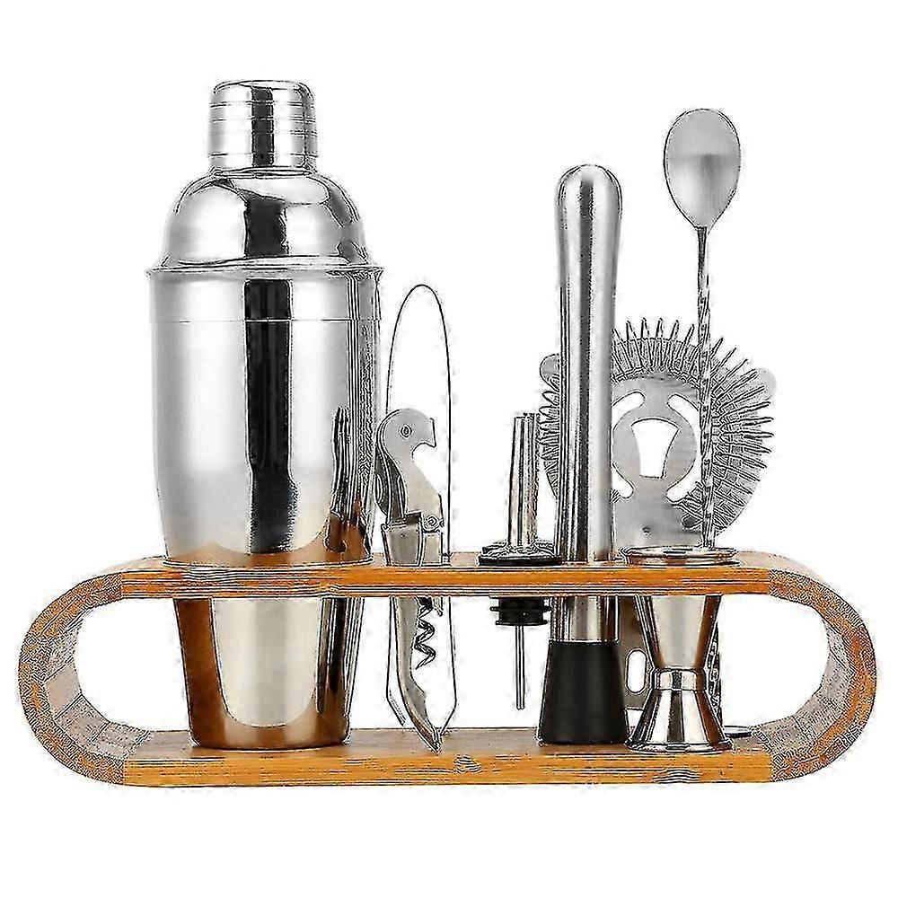 Professional Bartender Kit with Stand for Cocktail Mixing and Shaking