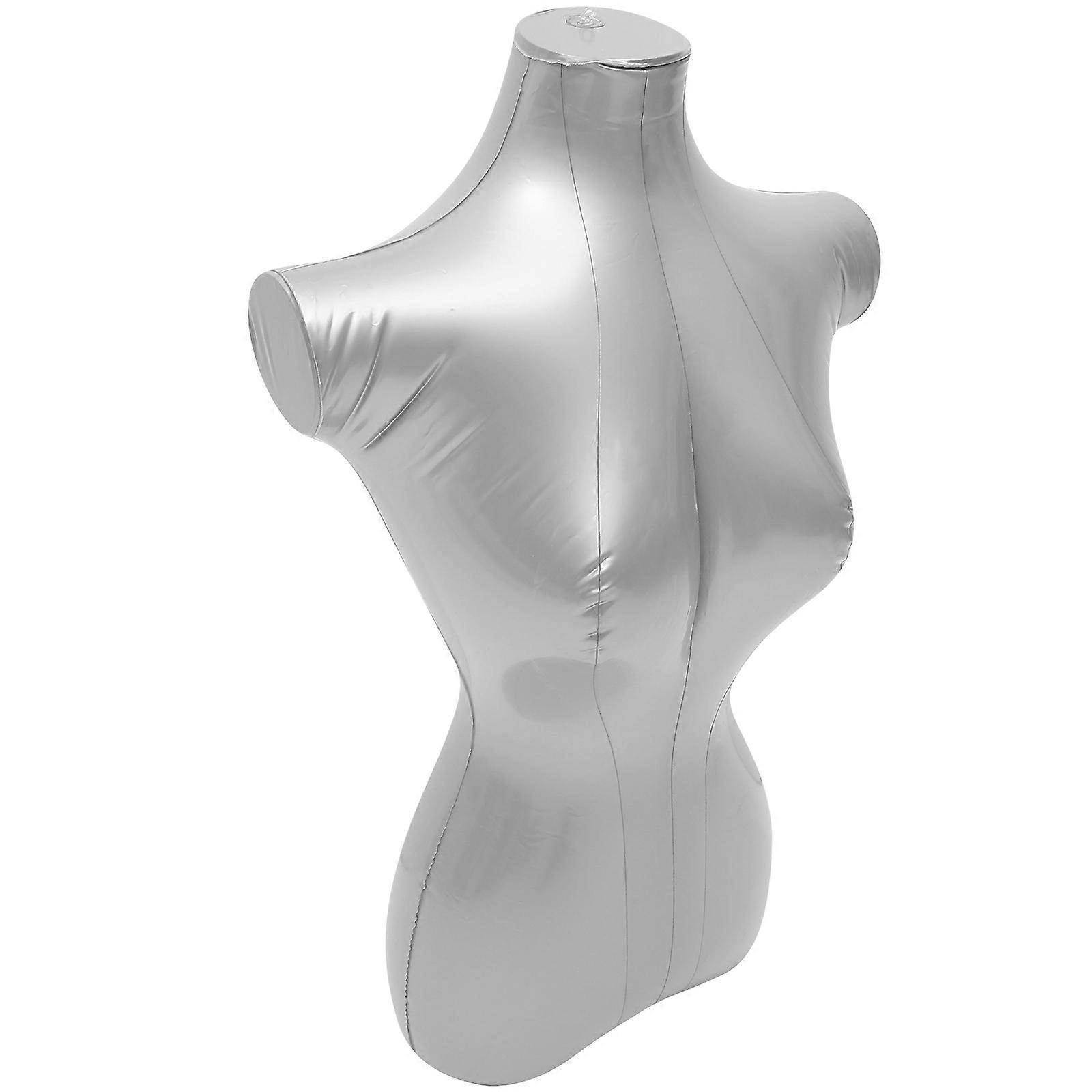Women Mannequin Half Body Clothing Display Simple and Practical Design 1Pcs
