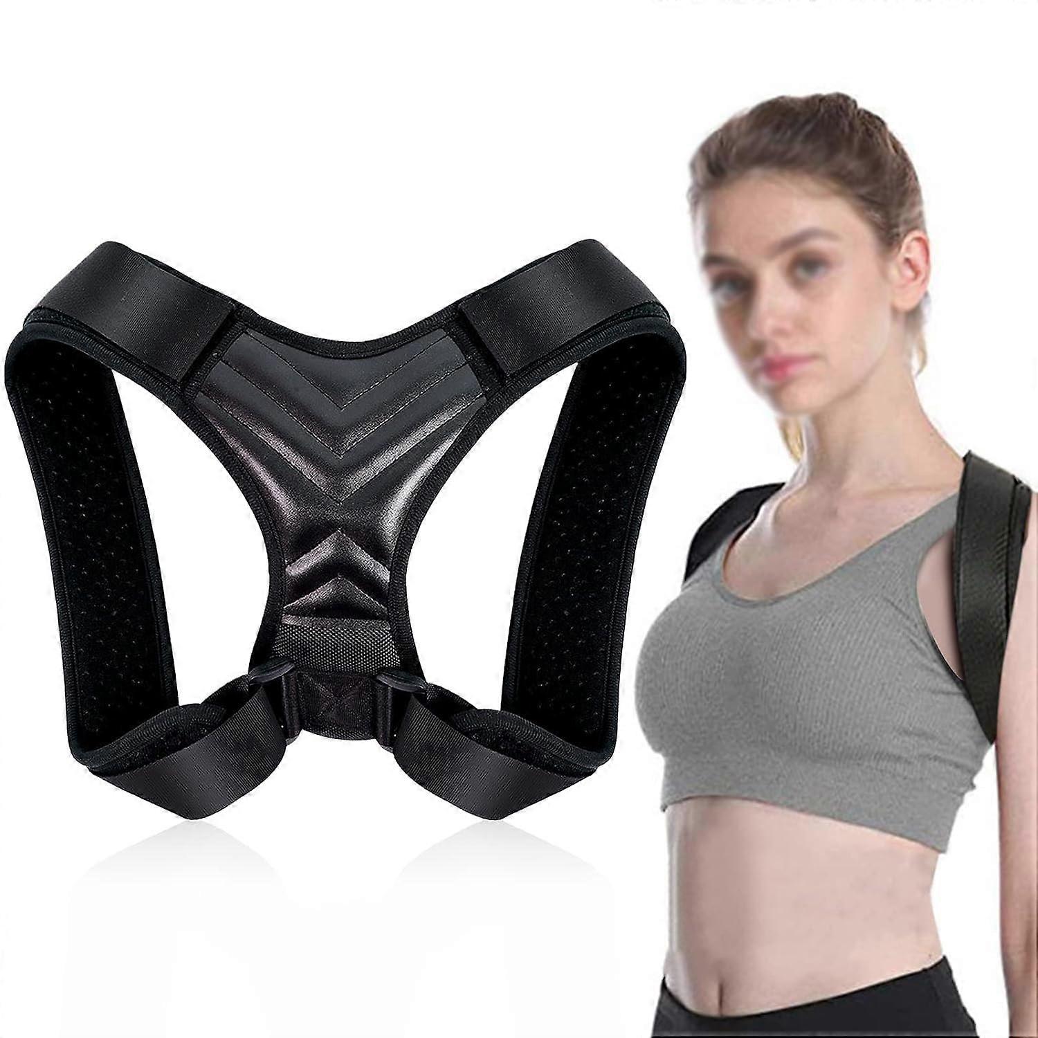 Back Straightener X-Small Adjustable Back Support Belt Correction Strap for Men and Women Posture Trainer and Brace