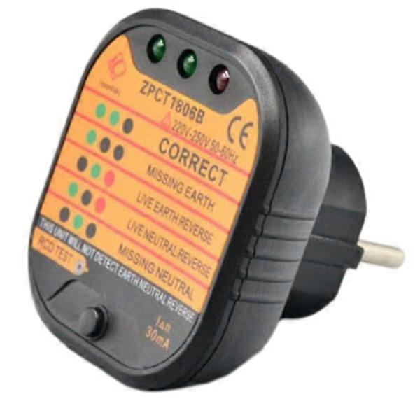 Leakage Socket Polarity Detection Ground Wire Breaker Power Dete