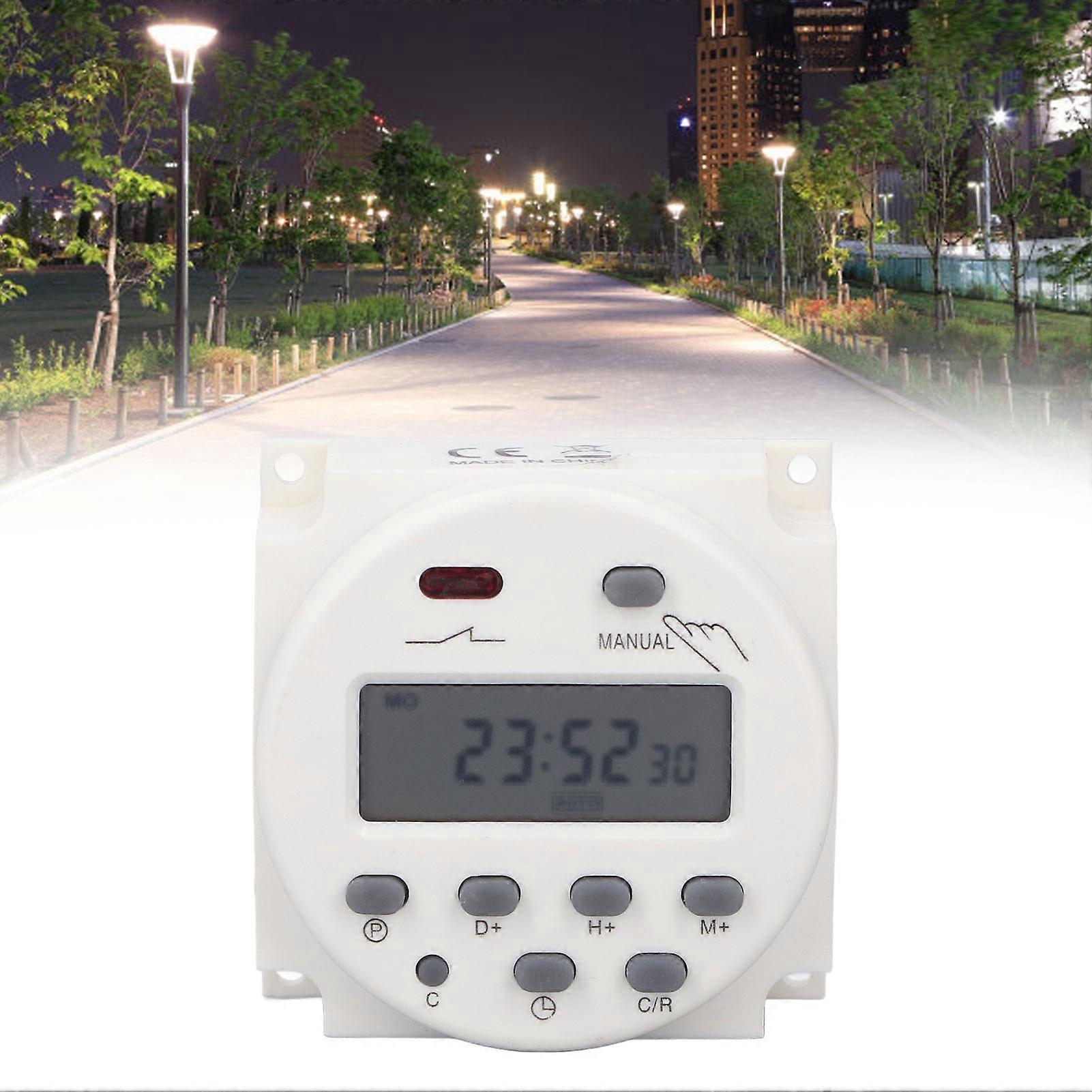 Timer Switch Programmable Time Relay Power Controller AC  for Equipment Appliance